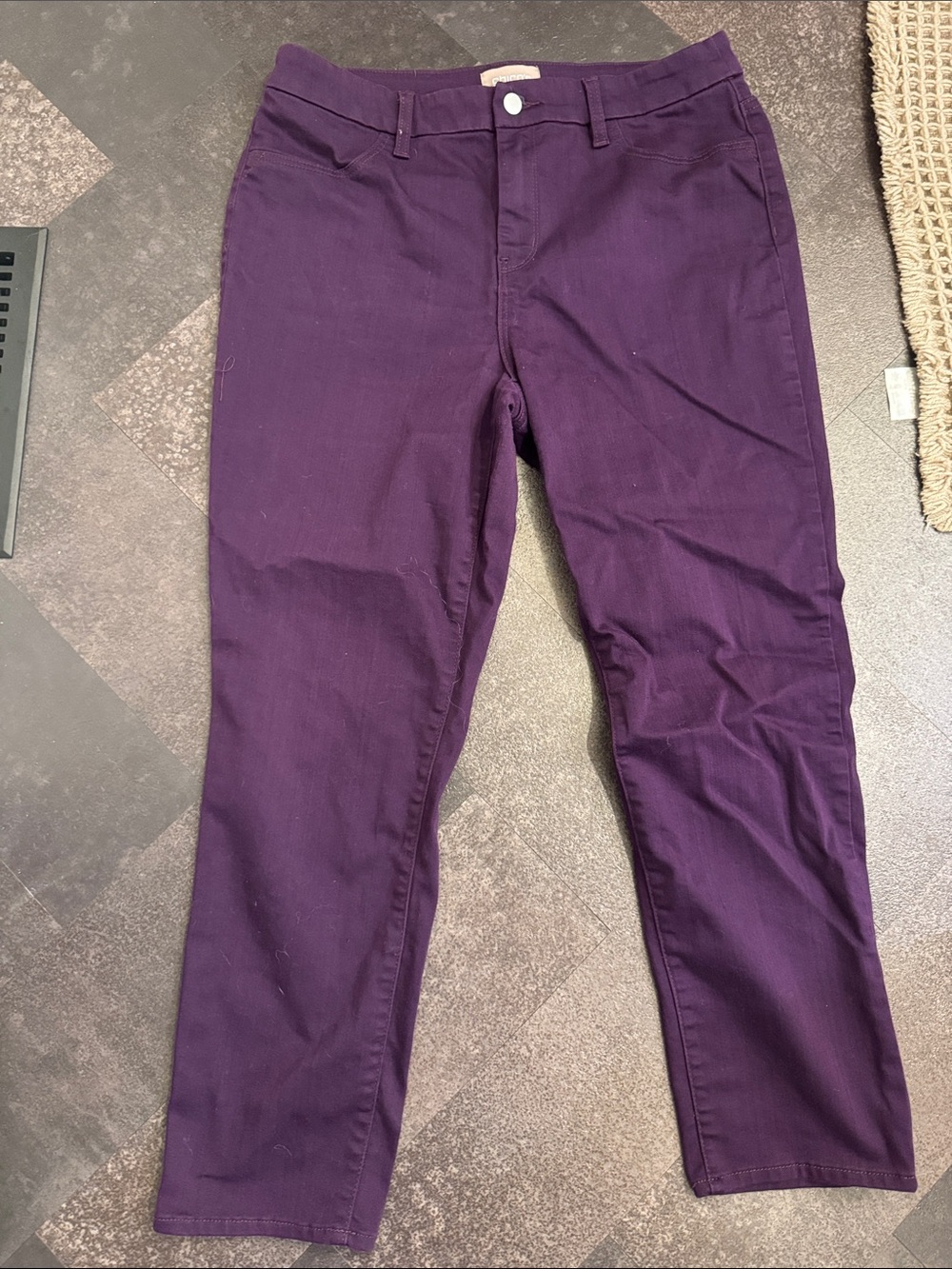 Chico's Plum Skinny Stretch Jeans